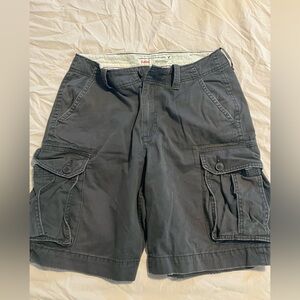 American Eagle Outfitters Gray Cargo Shorts